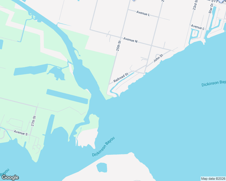 map of restaurants, bars, coffee shops, grocery stores, and more near 1652 Dick Bay Street in San Leon