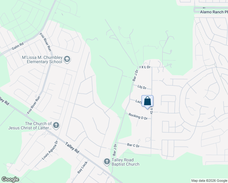 map of restaurants, bars, coffee shops, grocery stores, and more near 4027 Gage Crossing in San Antonio
