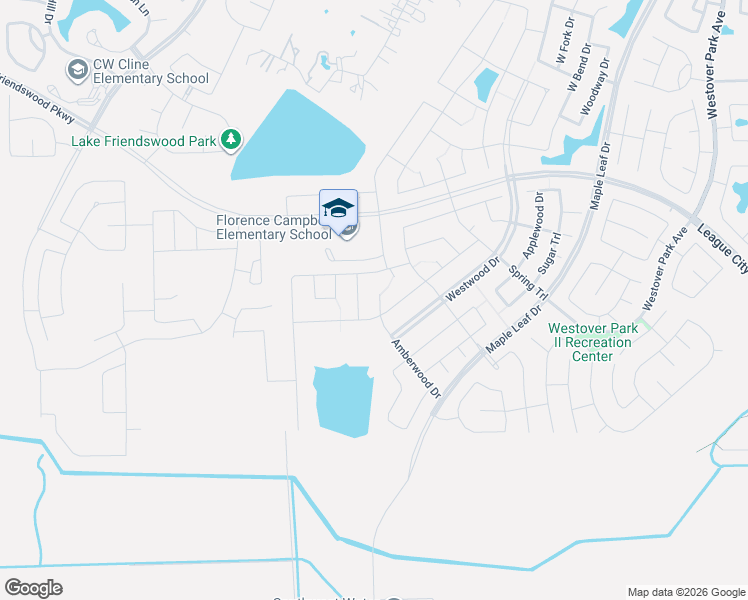 map of restaurants, bars, coffee shops, grocery stores, and more near 6605 West League City Parkway in League City