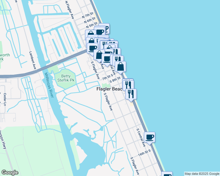 301305 9th Street South, Flagler Beach FL Walk Score
