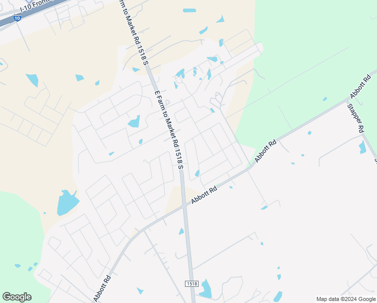map of restaurants, bars, coffee shops, grocery stores, and more near 4930 Hallies Garden in Saint Hedwig
