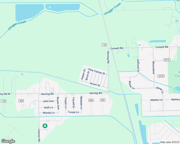 map of restaurants, bars, coffee shops, grocery stores, and more near 136 County Road 870C in Alvin