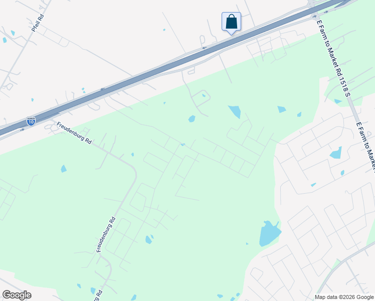 map of restaurants, bars, coffee shops, grocery stores, and more near 12658 Interstate 10 Frontage Road in Converse