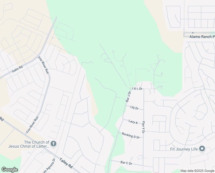 map of restaurants, bars, coffee shops, grocery stores, and more near 4206 Gage Crossing in San Antonio