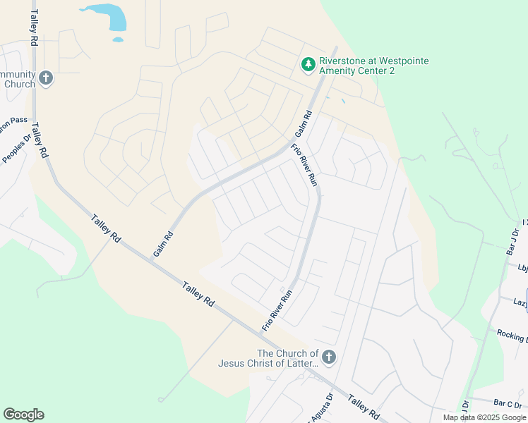 map of restaurants, bars, coffee shops, grocery stores, and more near 3935 Talley Road in San Antonio