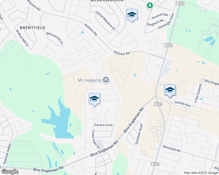 map of restaurants, bars, coffee shops, grocery stores, and more near 8519 Amistad Cove in Converse