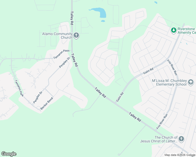 map of restaurants, bars, coffee shops, grocery stores, and more near 4500-5072 Talley Road in San Antonio