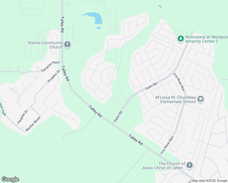 map of restaurants, bars, coffee shops, grocery stores, and more near 4500-5072 Talley Road in San Antonio