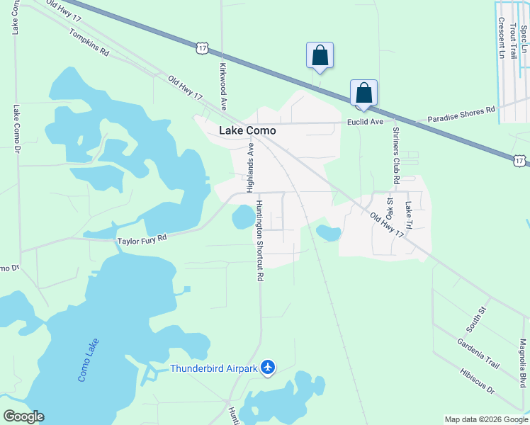 map of restaurants, bars, coffee shops, grocery stores, and more near 115 Palmer Avenue in Pomona Park