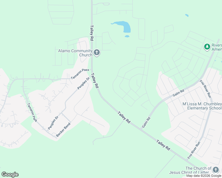 map of restaurants, bars, coffee shops, grocery stores, and more near 4500-5072 Talley Road in San Antonio