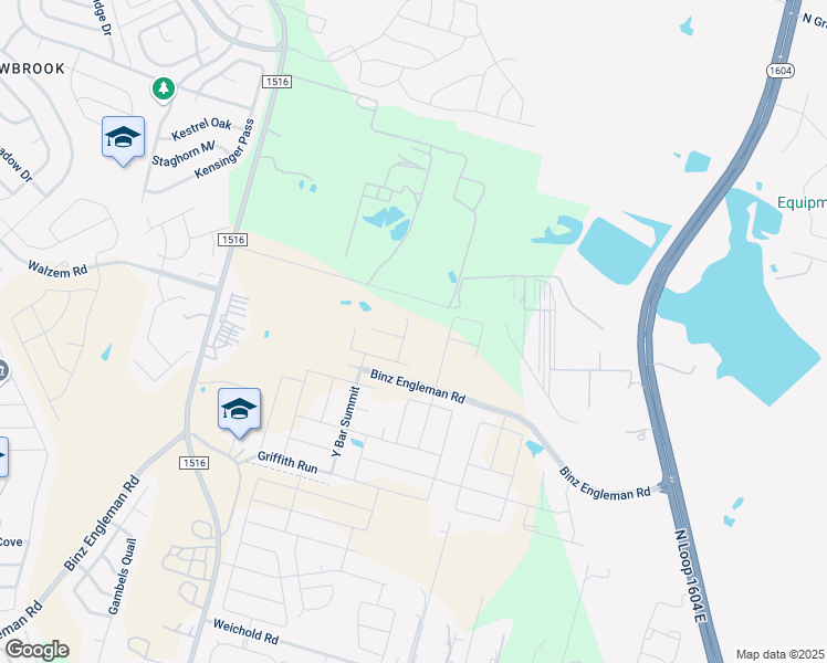 map of restaurants, bars, coffee shops, grocery stores, and more near 5880 Farm to Market 1516 in Converse