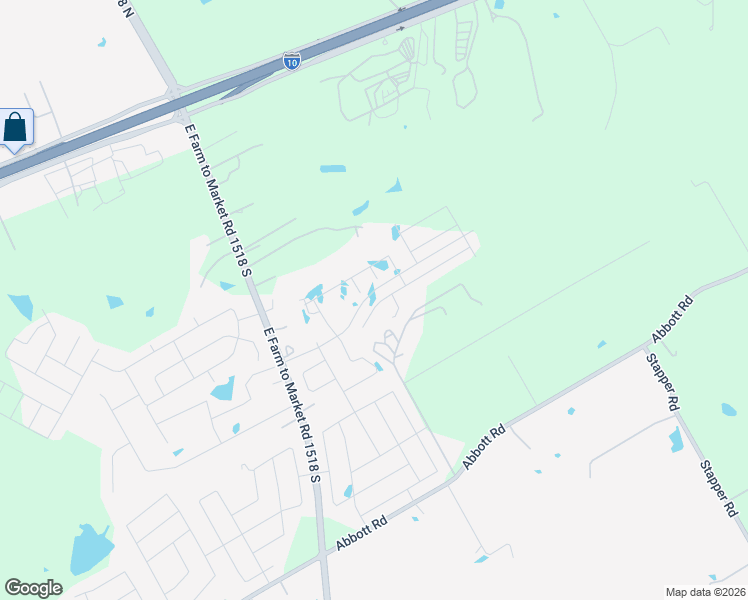 map of restaurants, bars, coffee shops, grocery stores, and more near 4985 Abbott Road in Saint Hedwig