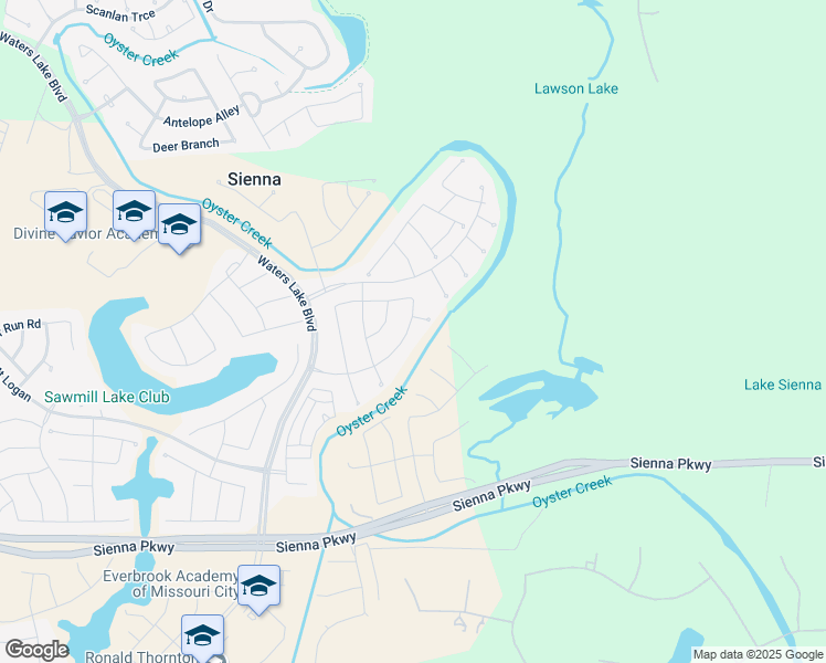 map of restaurants, bars, coffee shops, grocery stores, and more near 10850 Campbell Point in Sienna Plantation
