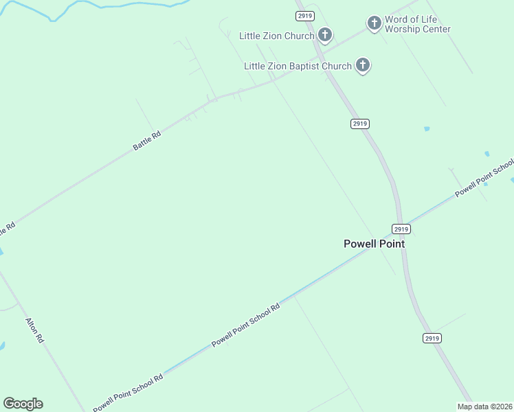 map of restaurants, bars, coffee shops, grocery stores, and more near 13727 Battle Road in Beasley