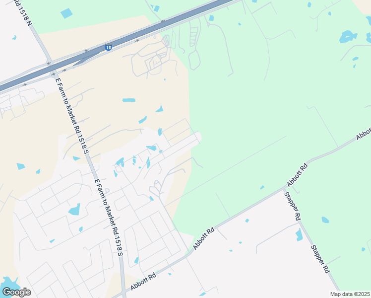 map of restaurants, bars, coffee shops, grocery stores, and more near Abbott Place in Saint Hedwig