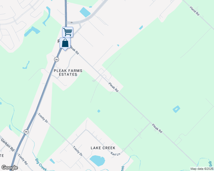 map of restaurants, bars, coffee shops, grocery stores, and more near 6107 Pleak Road in Richmond