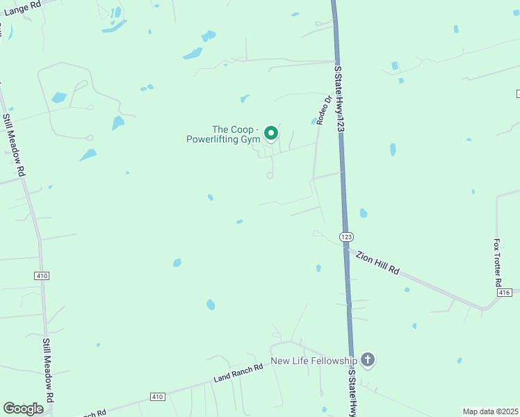 map of restaurants, bars, coffee shops, grocery stores, and more near 15800 Texas 123 in Seguin