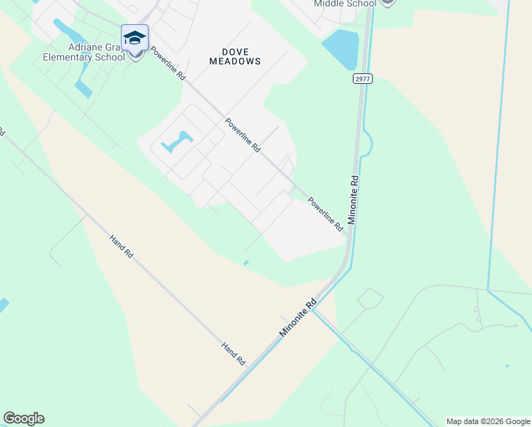 map of restaurants, bars, coffee shops, grocery stores, and more near 8130 Powerline Road in Richmond