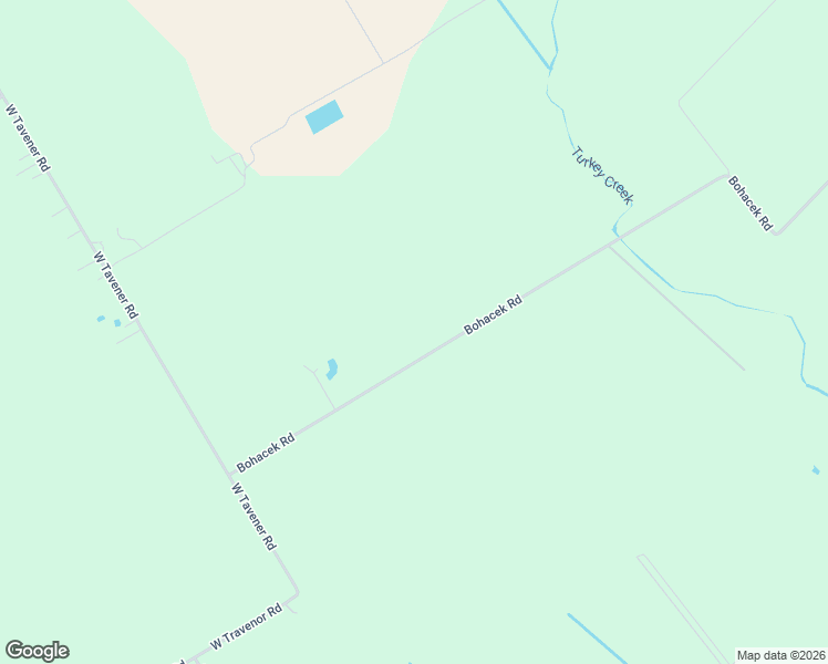map of restaurants, bars, coffee shops, grocery stores, and more near 11224 Bohacek Road in Beasley