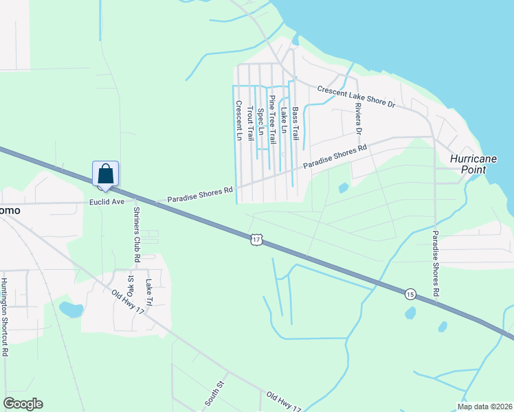 map of restaurants, bars, coffee shops, grocery stores, and more near 128 Logan Avenue in Crescent City