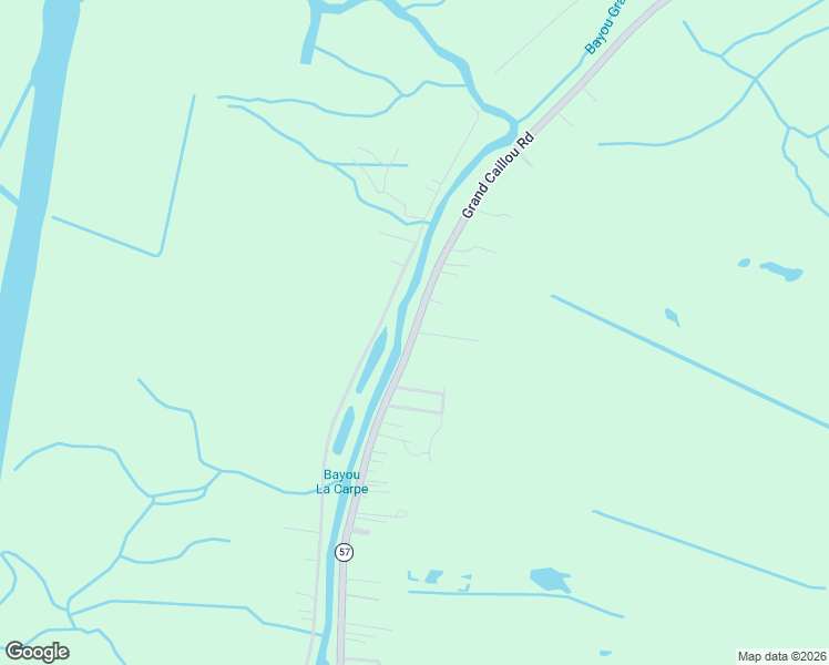 map of restaurants, bars, coffee shops, grocery stores, and more near 100 Jasmine Drive in Houma