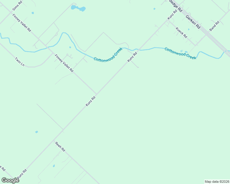 map of restaurants, bars, coffee shops, grocery stores, and more near 4995 Kunz Road in Needville