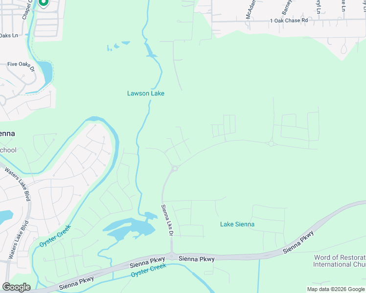 map of restaurants, bars, coffee shops, grocery stores, and more near 1698 Lawson Road in Rosharon