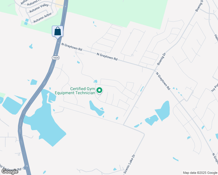 map of restaurants, bars, coffee shops, grocery stores, and more near 10314 Midsummer Meadow in Converse