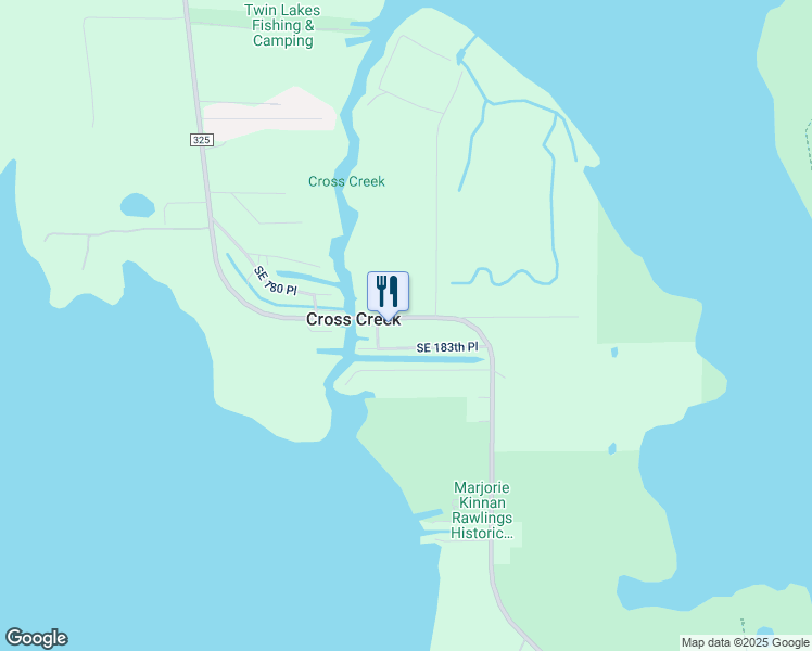map of restaurants, bars, coffee shops, grocery stores, and more near 14802 Southeast 183th Avenue in Cross Creek