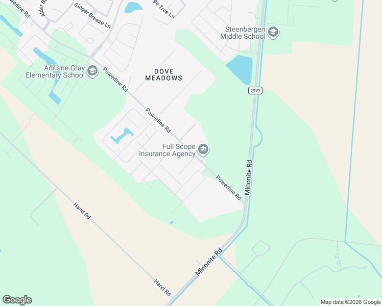 map of restaurants, bars, coffee shops, grocery stores, and more near 8012 Powerline Road in Richmond