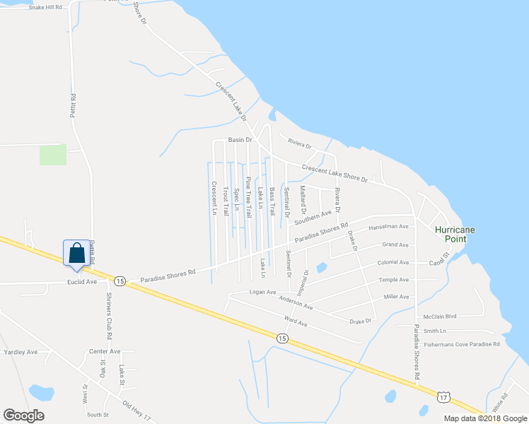 map of restaurants, bars, coffee shops, grocery stores, and more near 216 Lake Lane in Crescent City