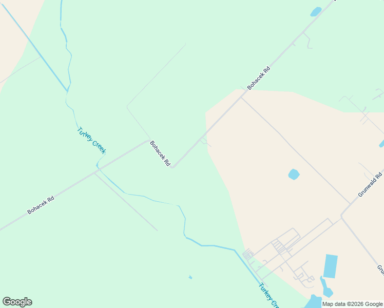 map of restaurants, bars, coffee shops, grocery stores, and more near 9923 Bohacek Road in Beasley