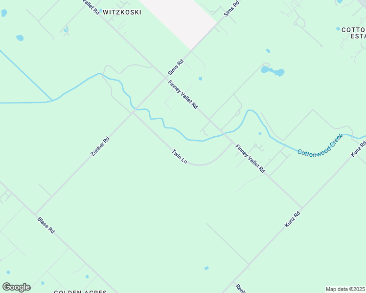 map of restaurants, bars, coffee shops, grocery stores, and more near 331 Twin Lane in Rosenberg