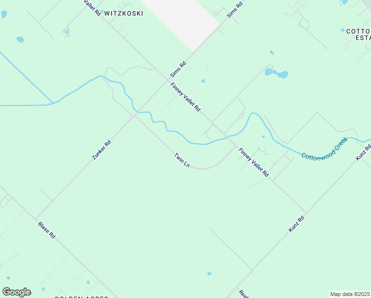 map of restaurants, bars, coffee shops, grocery stores, and more near 331 Twin Lane in Rosenberg
