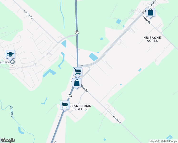 map of restaurants, bars, coffee shops, grocery stores, and more near 5515A Ponderosa Drive in Richmond