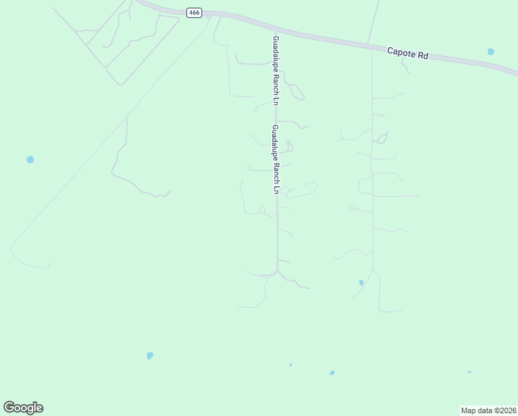 map of restaurants, bars, coffee shops, grocery stores, and more near 188 Guadalupe Ranch Lane in Seguin
