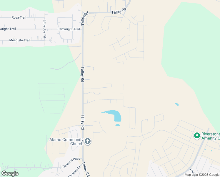 map of restaurants, bars, coffee shops, grocery stores, and more near 5898 Talley Road in San Antonio