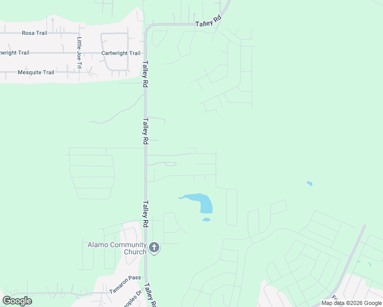 map of restaurants, bars, coffee shops, grocery stores, and more near 5898 Talley Road in San Antonio