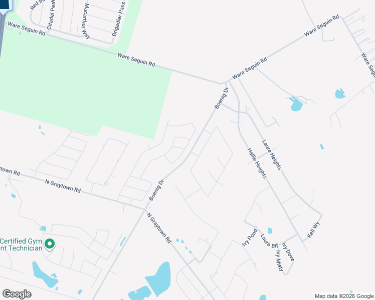 map of restaurants, bars, coffee shops, grocery stores, and more near 10473 Gage Park in Schertz