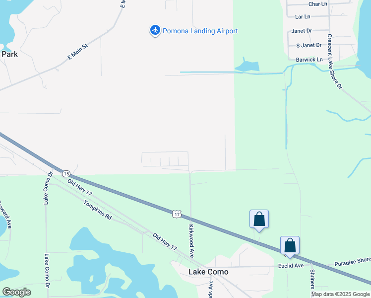 map of restaurants, bars, coffee shops, grocery stores, and more near 100 Miller Street in Pomona Park