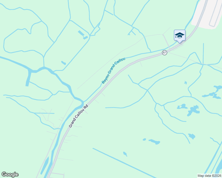 map of restaurants, bars, coffee shops, grocery stores, and more near 4245 Grand Caillou Road in Houma