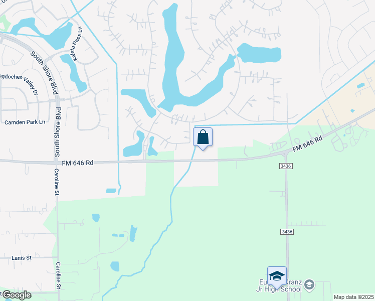 map of restaurants, bars, coffee shops, grocery stores, and more near 3957 Sunset Terrace Dr in League City