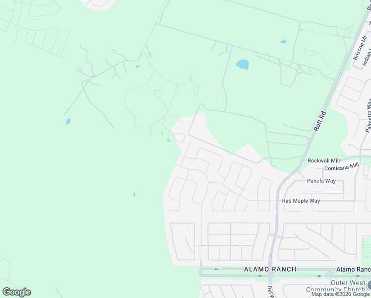 map of restaurants, bars, coffee shops, grocery stores, and more near 5838 Calaveras Way in San Antonio
