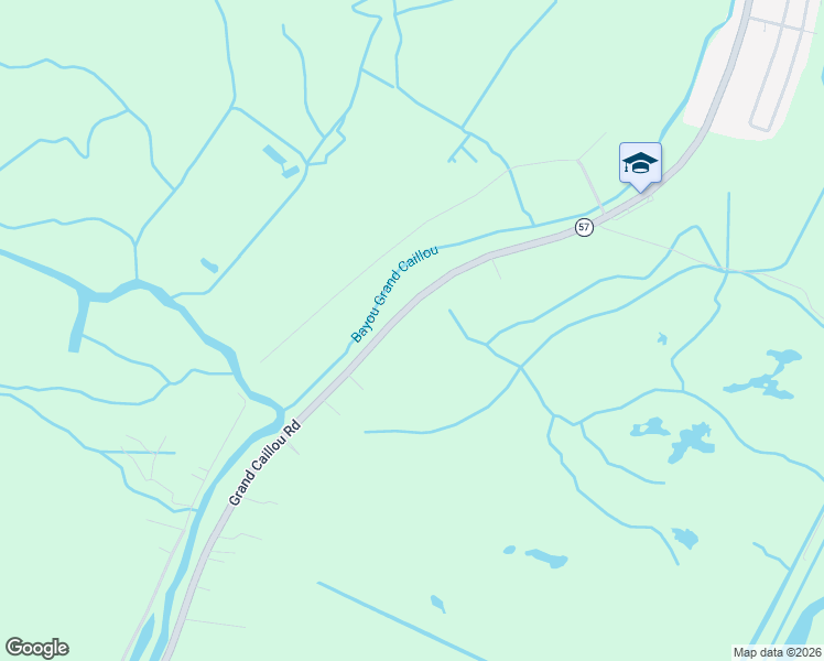 map of restaurants, bars, coffee shops, grocery stores, and more near 4187 Grand Caillou Road in Houma