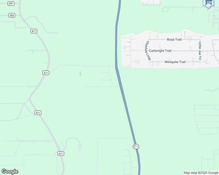 map of restaurants, bars, coffee shops, grocery stores, and more near 6420 Hop Sing Trail in San Antonio