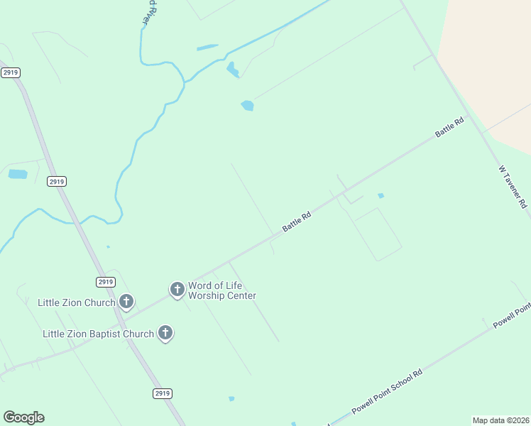 map of restaurants, bars, coffee shops, grocery stores, and more near 3416 Kurkendall Road in Beasley