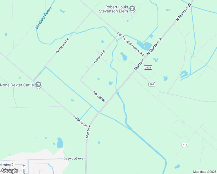 map of restaurants, bars, coffee shops, grocery stores, and more near 5702 Masters in Manvel