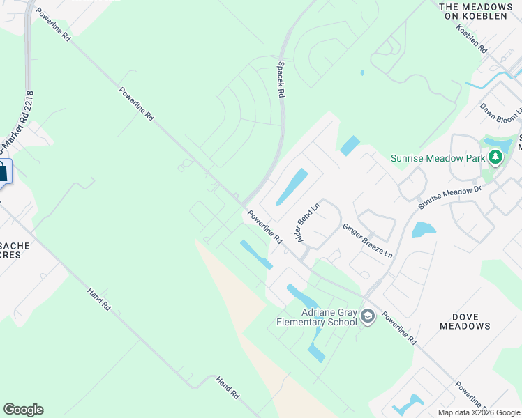 map of restaurants, bars, coffee shops, grocery stores, and more near 6342 Powerline Road in Richmond