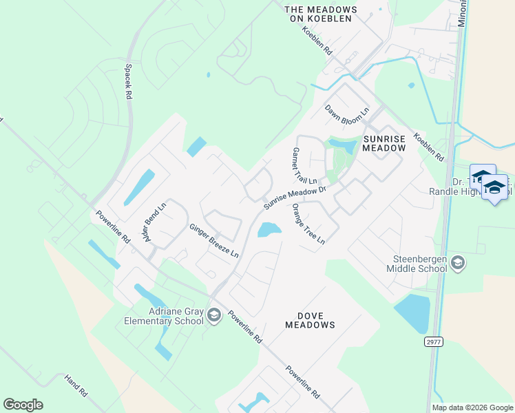 map of restaurants, bars, coffee shops, grocery stores, and more near 7039 Rosebud Hollow Lane in Richmond