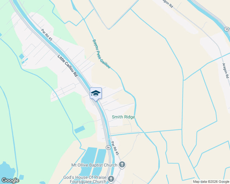 map of restaurants, bars, coffee shops, grocery stores, and more near 121 Trellis Avenue in Chauvin